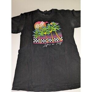 Neff Shirt Mens Size S Graphic Crew Neck Short Sleeve Stretch Pullover